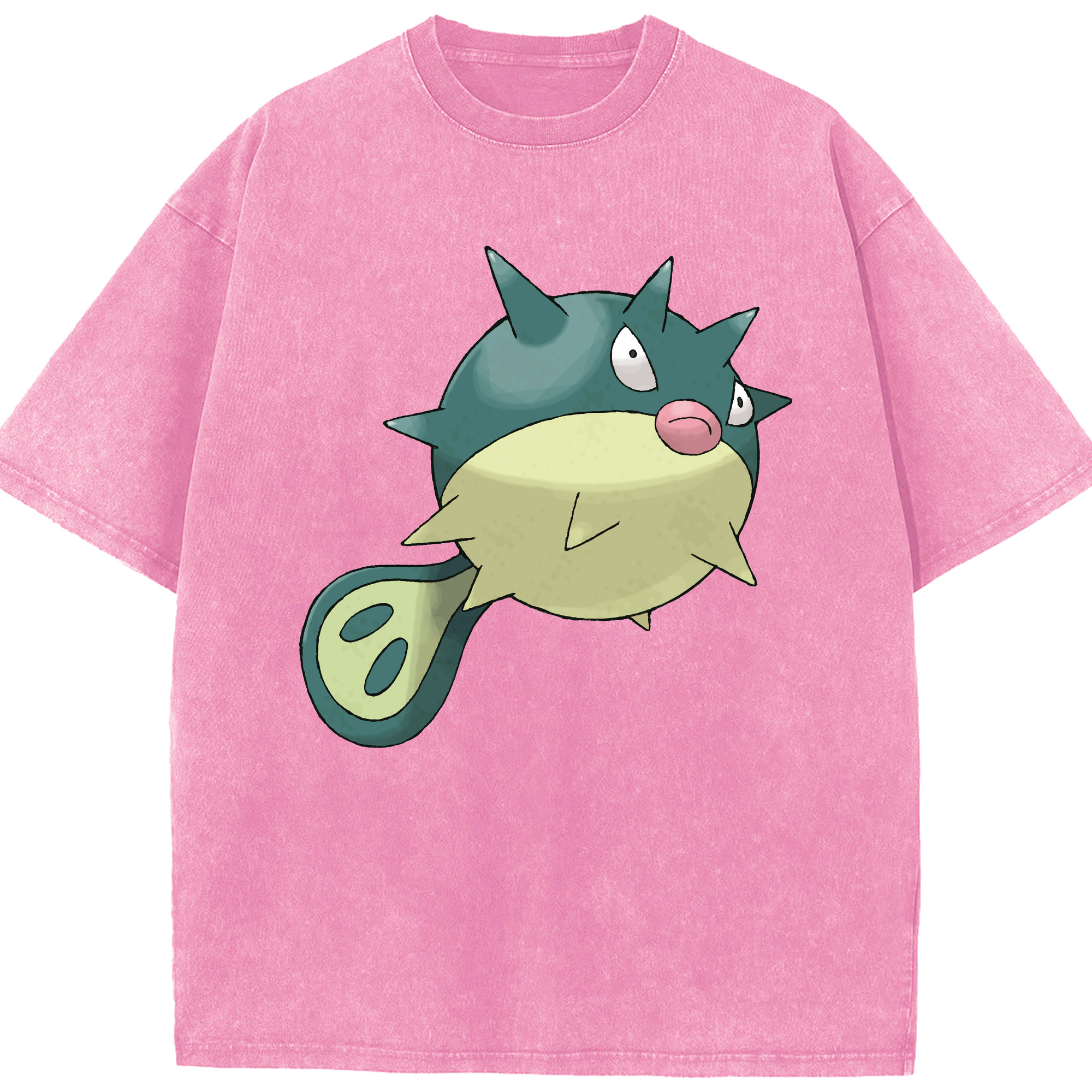 （画像用） ポケットモンスター Pokémon 綿100% ヴィンテージ風 半袖Tシャツ（フロントプリント）